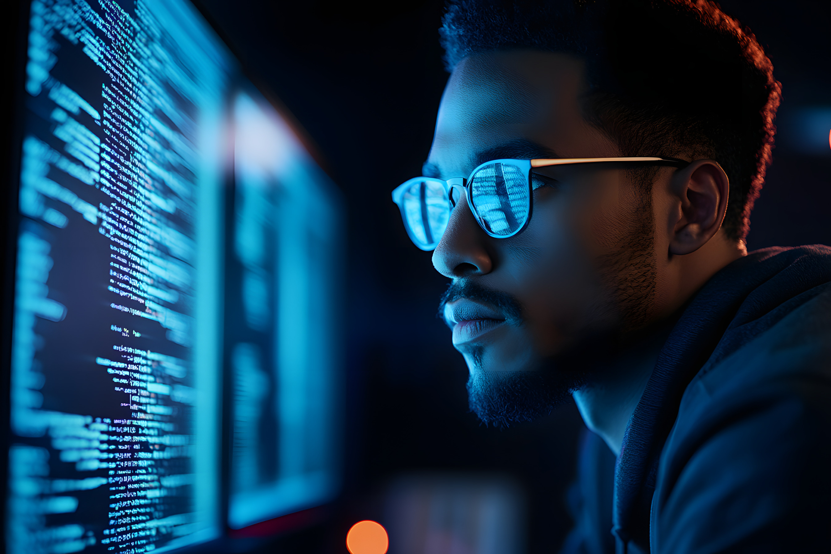 Looking at a bunch of different computers in the soc