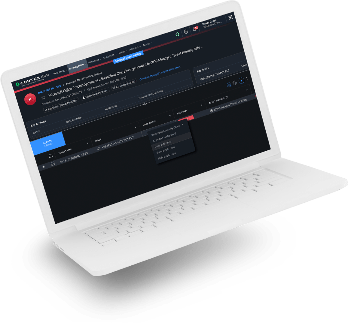 Cortex XDR Managed Threat Hunting