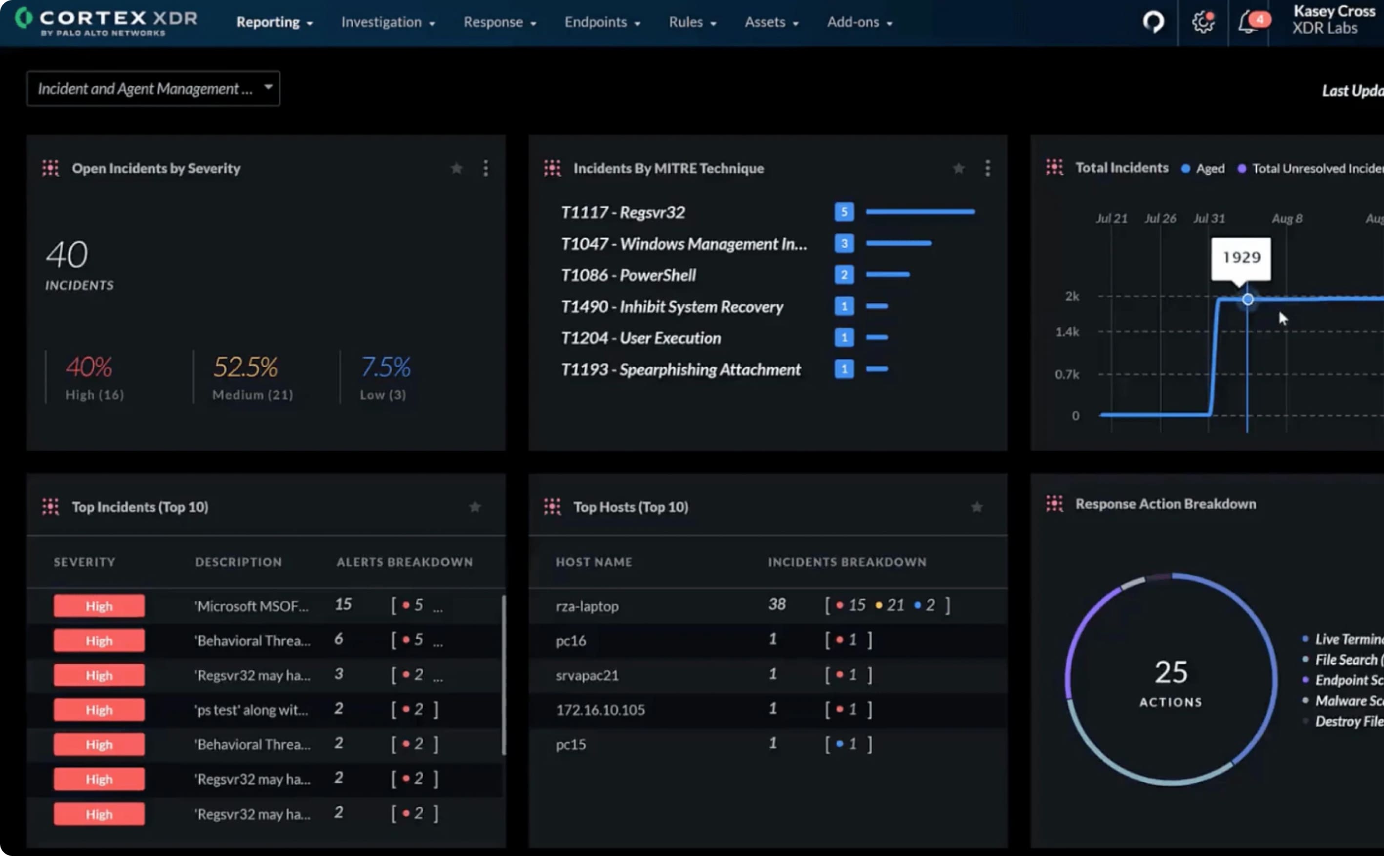 Demonstração ao vivo do XDR