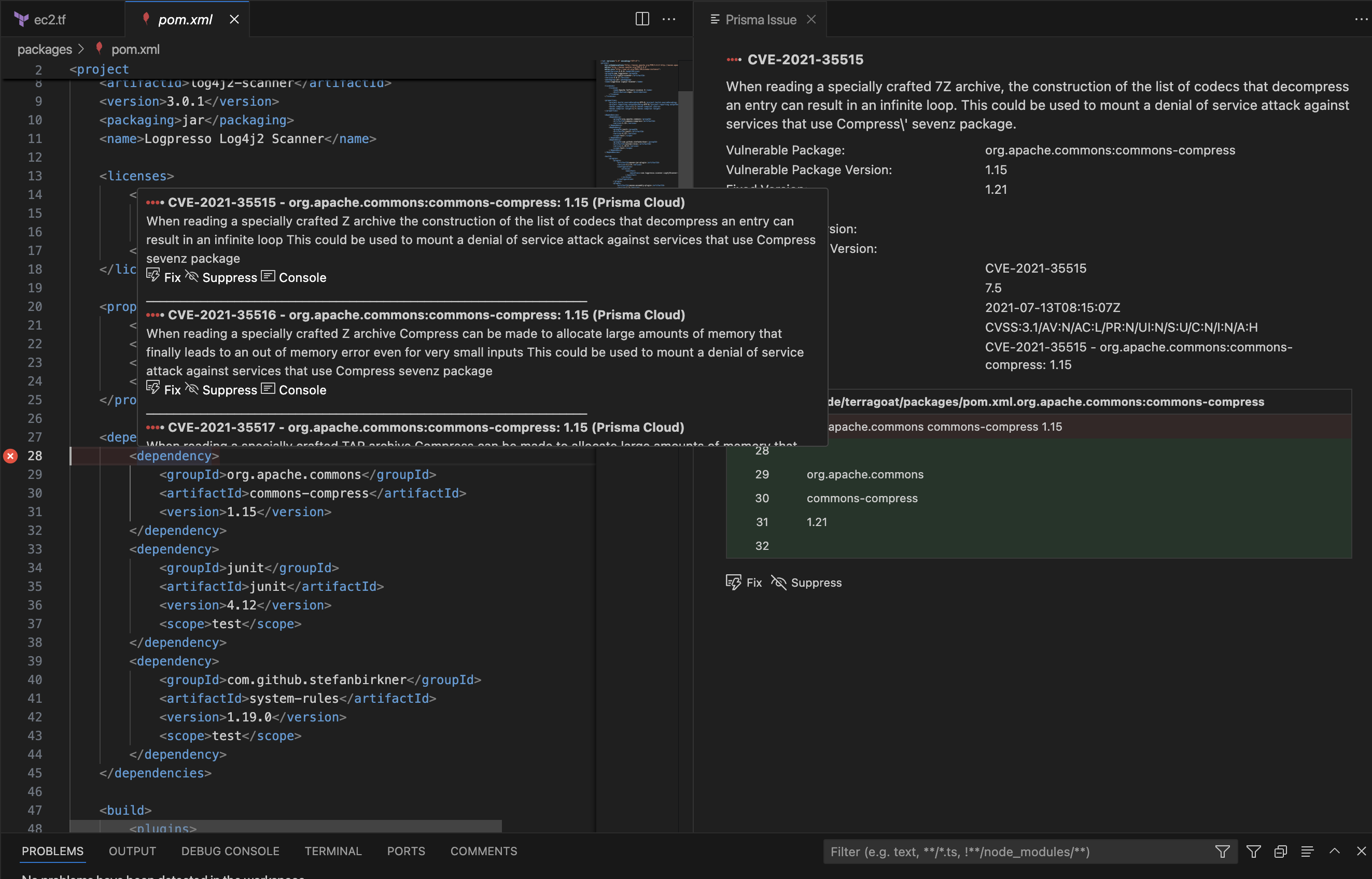 Totalmente integrado com correções flexíveis