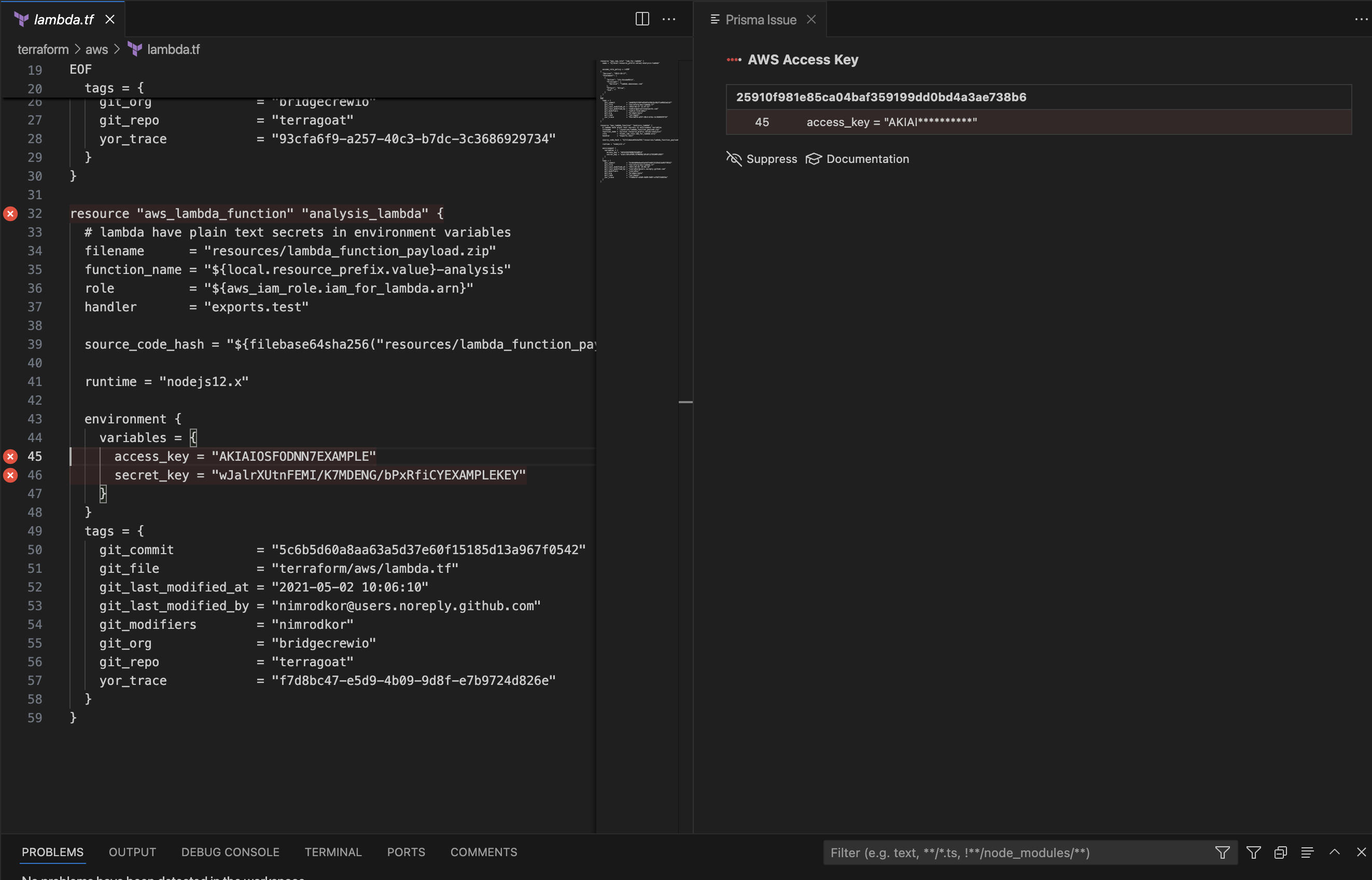 Feedback do desenvolvedor