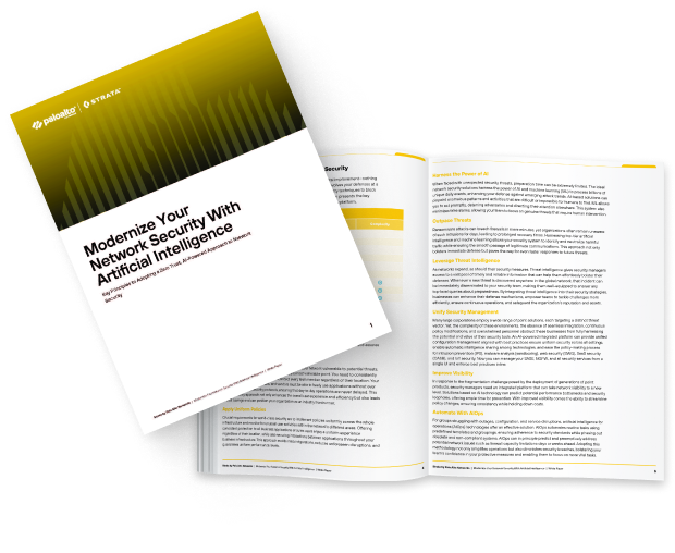 Modernize sua segurança de rede com inteligência artificial