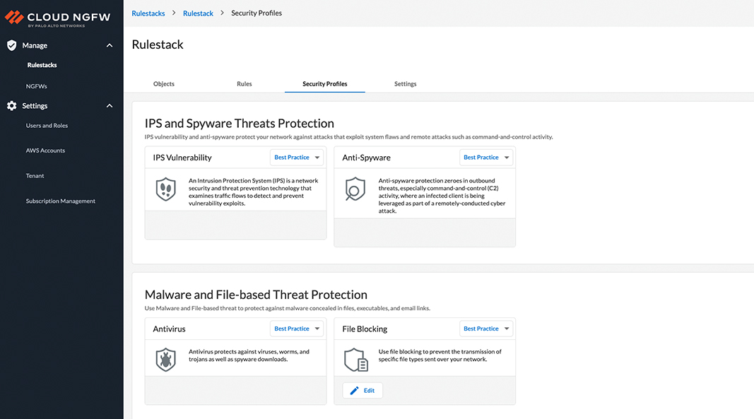 Obtenha integração fácil com o AWS Firewall Manager