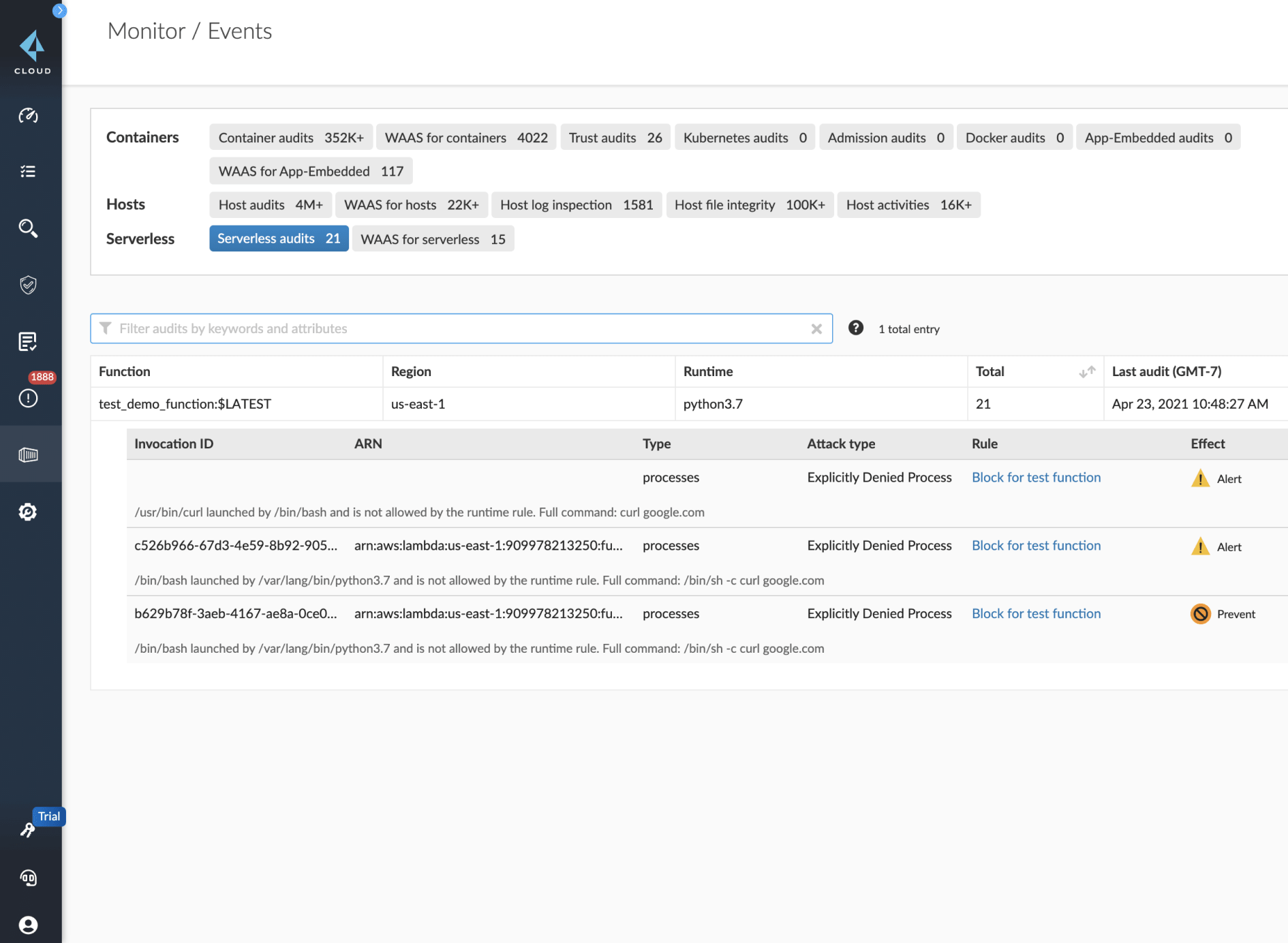 Defesa de tempo de execução
