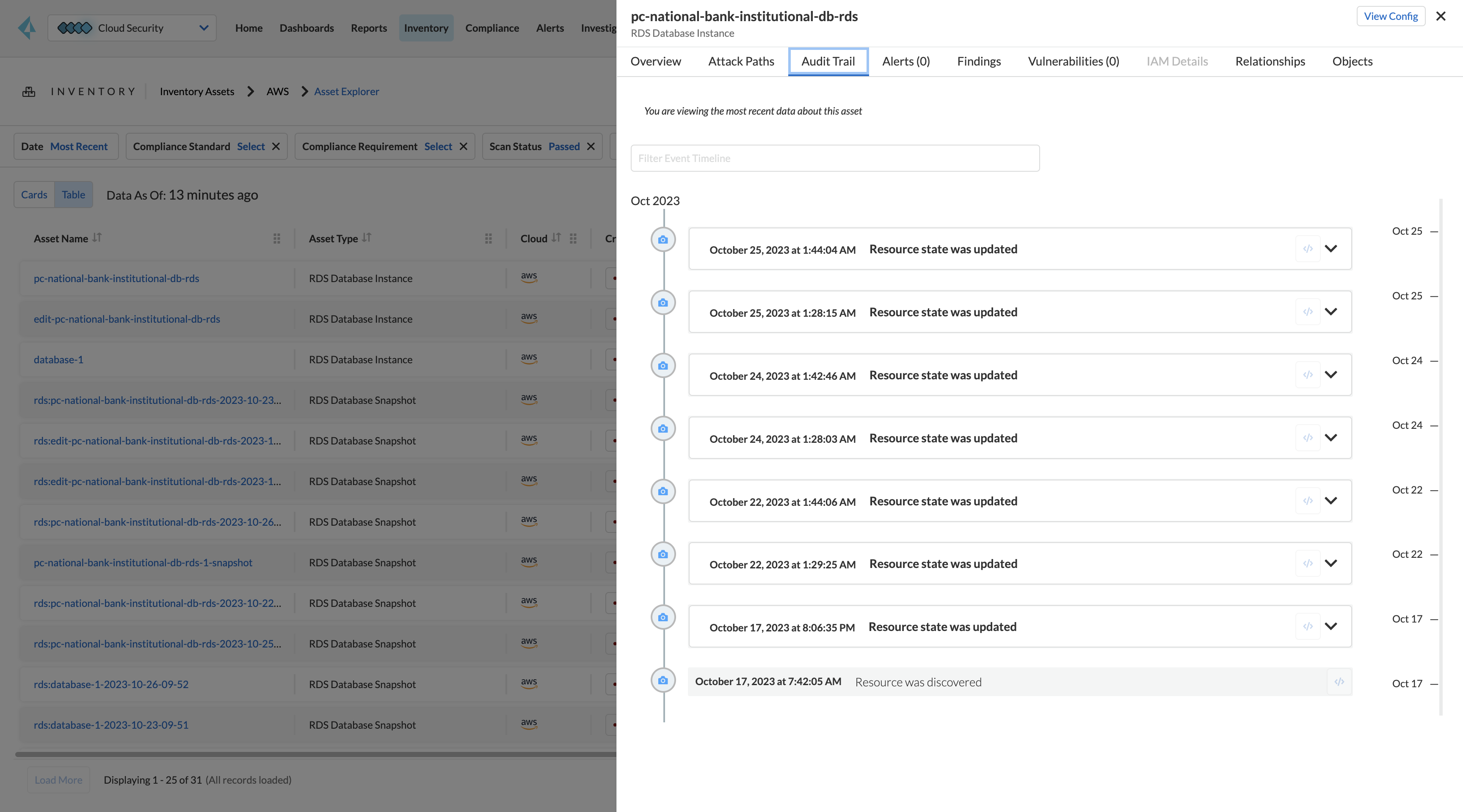 Gerenciamento de configurações