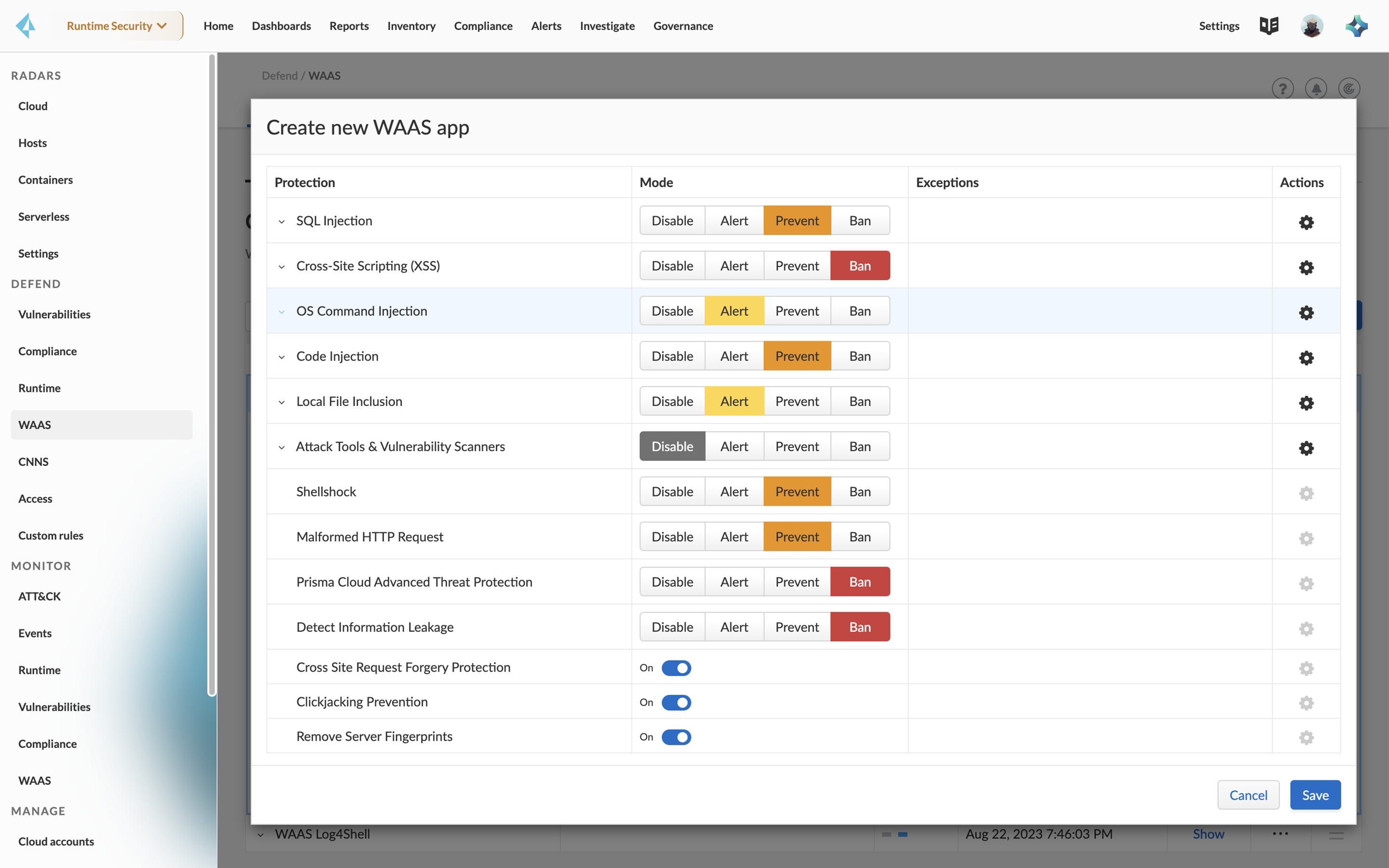 Descoberta de ativos externos