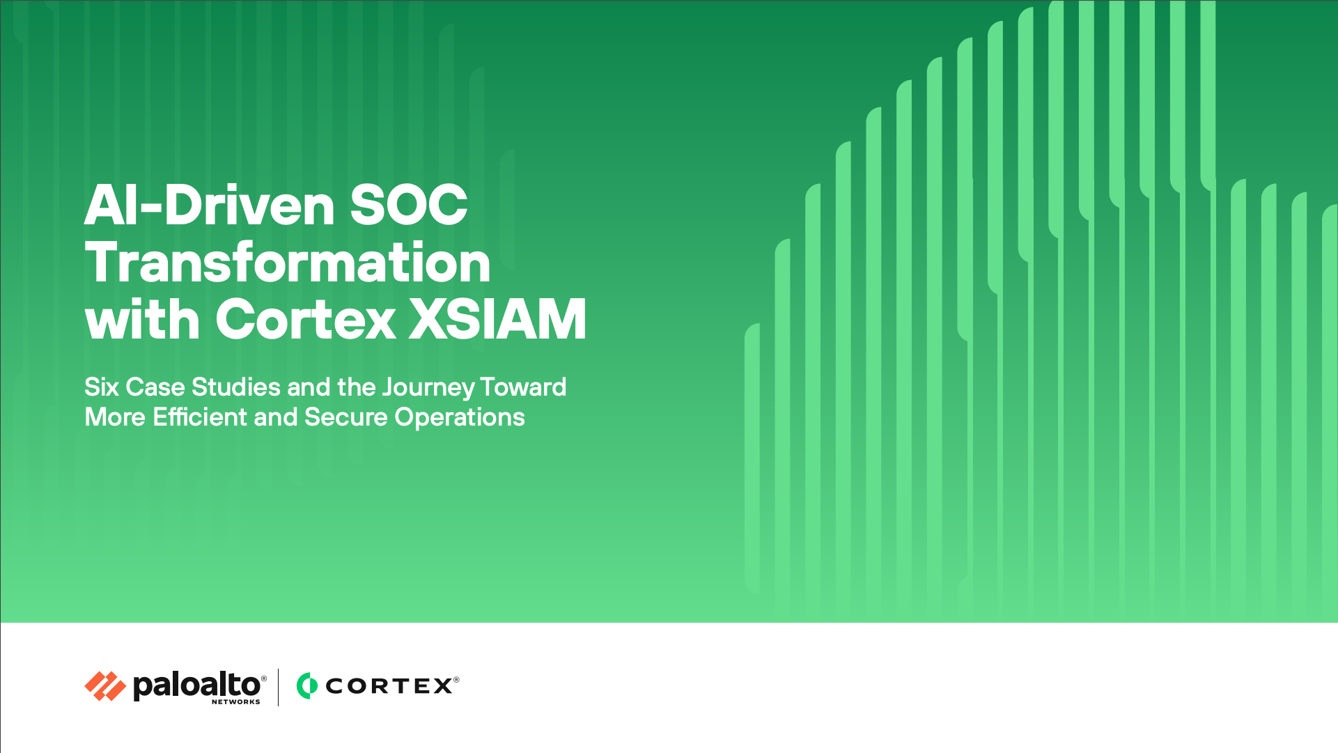 Transformação de SOC orientada por IA com o Cortex XSIAM