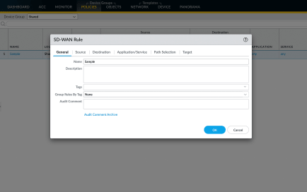 Assinatura de SD-WAN no PAN-OS