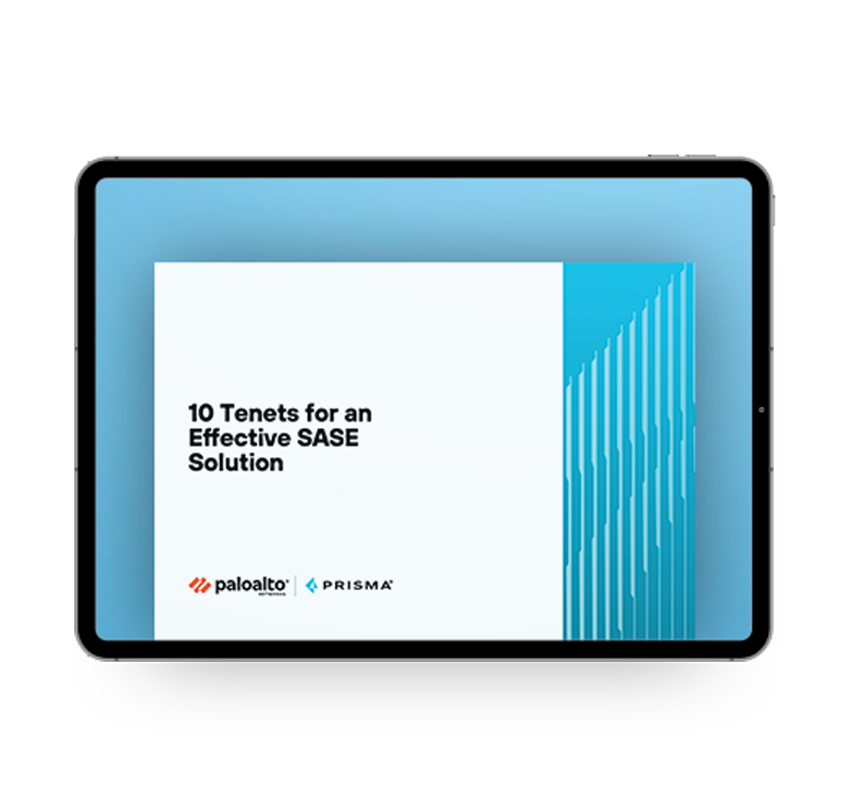 10 princípios para uma solução SASE eficaz