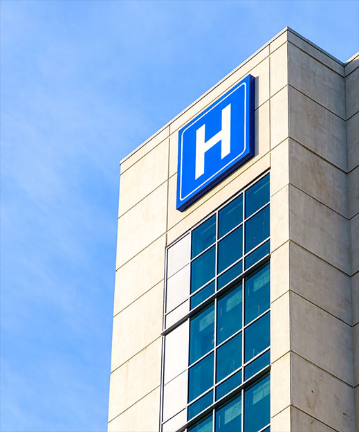 edifício de hospital