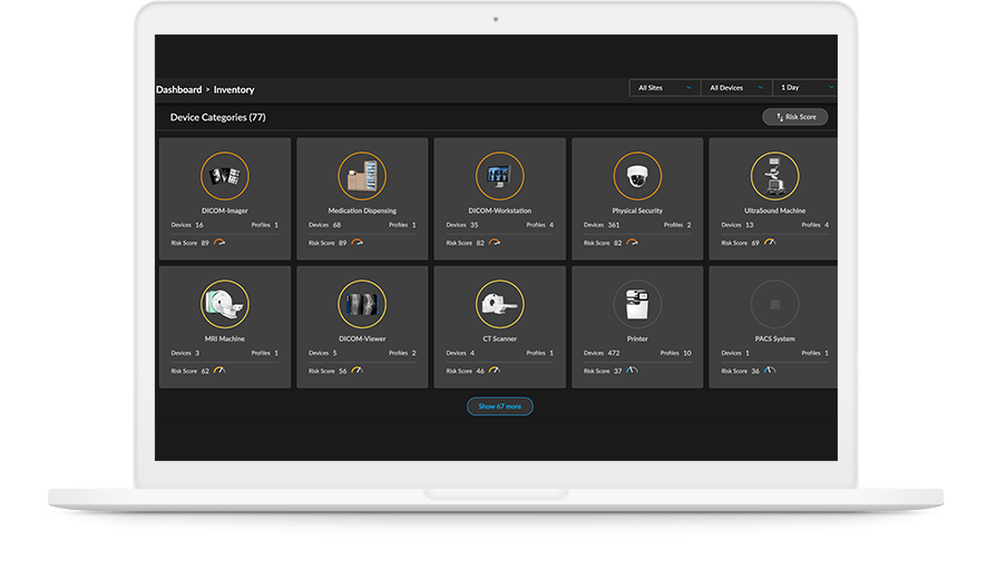 Descubra com precisão todos os seus ativos IoMT